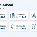 Katz-schaal: score berekenen en forfaits A, B en C